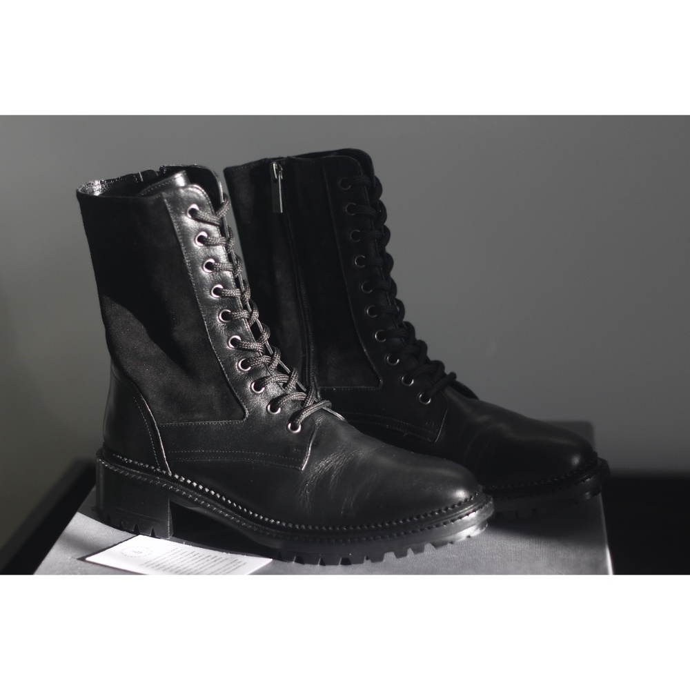 Aquatalia Orianna | Weatherproof Combat Boot | 9